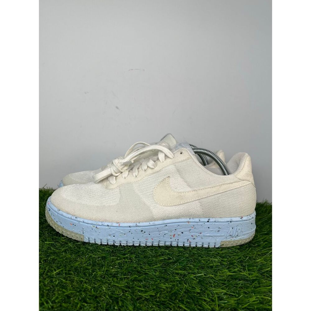 Nike Air Force 1 Crater Flyknit Next Nature Sail Light Blue Men’s Size 11